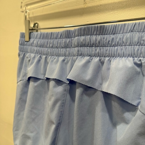 Athleta Mesh Racer Run 4” Short Lined Light Blue Small Sporty Athletic - Picture 4 of 10